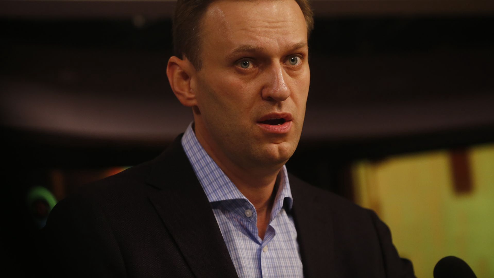 Aleksiej Nawalny, zdjęcie wykonano w 2017 roku,
