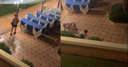 Wideo z Majorki. Turyści dali popis w środku nocy