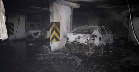 Pożar w Ząbkach. Strażacy pokazali zdjęcia. Porażający widok
