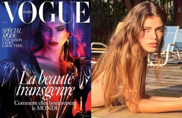 Transpłciowa modelka wystąpiła na okładce "Vogue'a" (ZDJĘCIA)