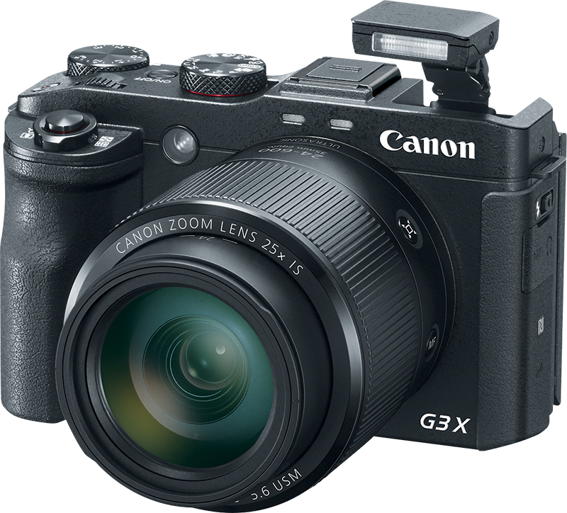 Canon PowerShot G3 X posiada wbudowany inteligentny optyczny stabilizator obrazu
