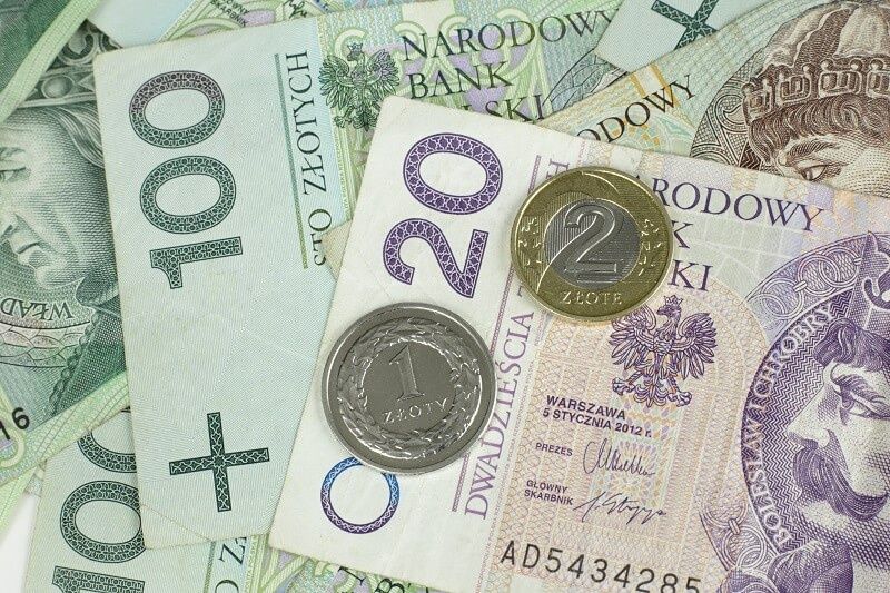 pieniądze gotówka