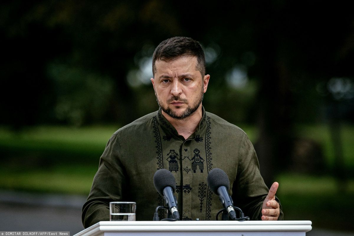 Wołodymyr Zełenski zabrał głos ws. ataków w Kijowie