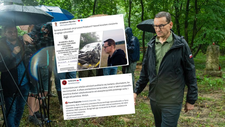 Fala komentarzy po ujawnieniu informacji o wypadku