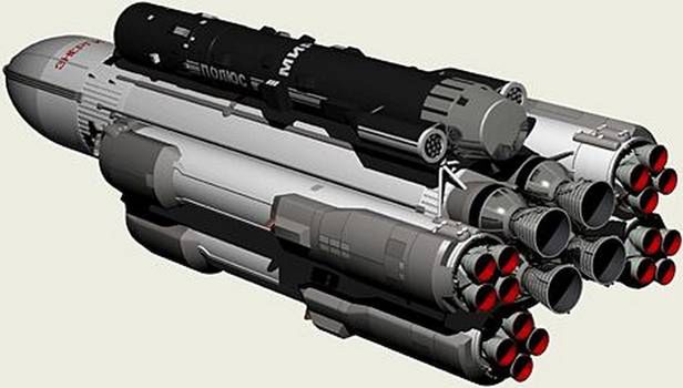 Polus na rakiecie Energia