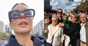 Małgorzata Rozenek relacjonuje "Marsz Miliona Serc", na który wybrała się z całą rodziną: "Dla DOBRA POLSKI" (ZDJĘCIA)