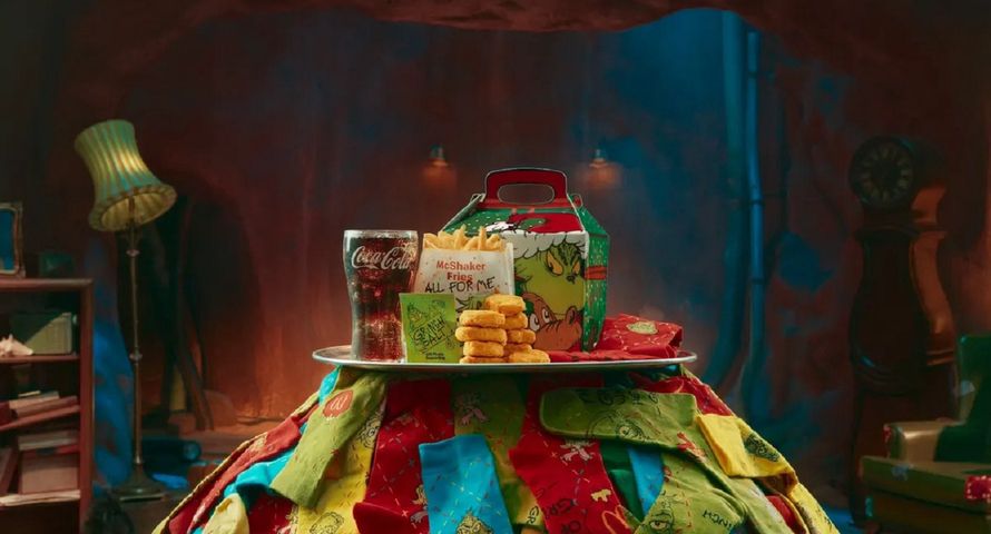 McDonald’s oddaje święta Grinchowi. Nowa kampania z limitowanym menu i ofensywą w grach