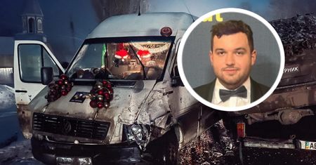 Dziennikarz Polsat News ranny. Mateusz Lachowski miał wypadek w Ukrainie. Pokazał, co zostało z busa