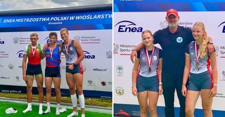 2 medale wioślarzy PTW w Mistrzostwach Polski