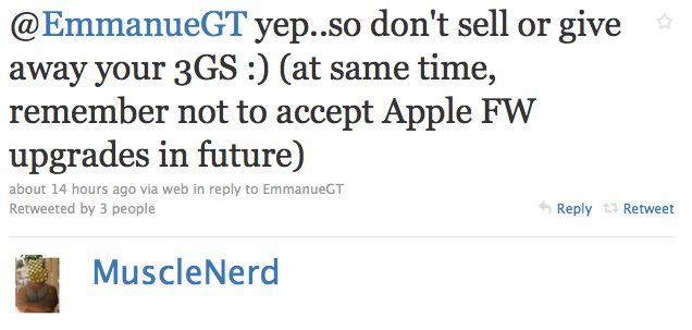Będzie unlock z Firmware 3.1.3 od DevTeam-u 2