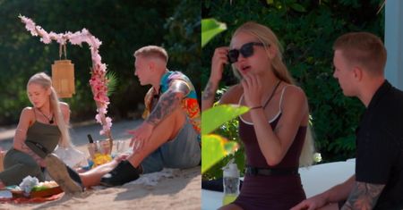 Tymczasem w "Hotelu Paradise" randka z piekła rodem. Oliwia "miło" do Mateusza: "Zabolało cię męskie ego. Nie jesteś w 100% SOBĄ"