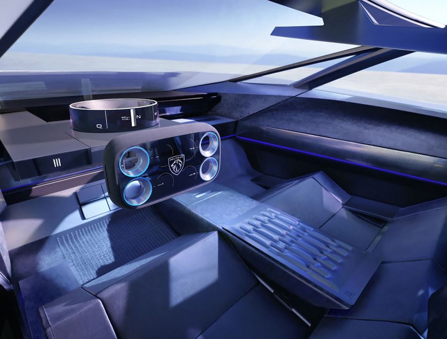 Kierownica Peugeot Inception Concept