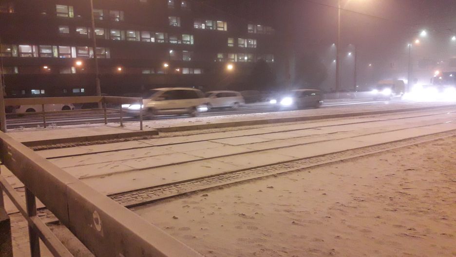 Opady śniegu przemysłowego