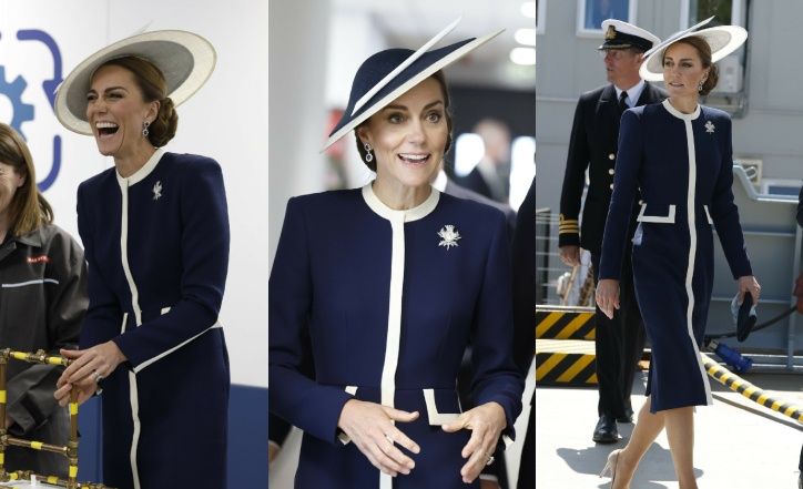 Kate Middleton i książę William w Glasgow