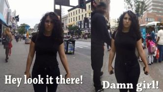 Tak czuje się kobieta na ulicy w Nowym Jorku!