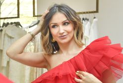 Sylwia Madeńska usiadła na krześle. Ale jak! Nie można od niej oderwać wzroku