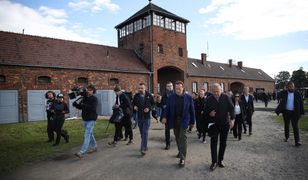 Arnold Schwarzenegger z wizytą w Polsce. Zwiedził Miejsce Pamięci Auschwitz