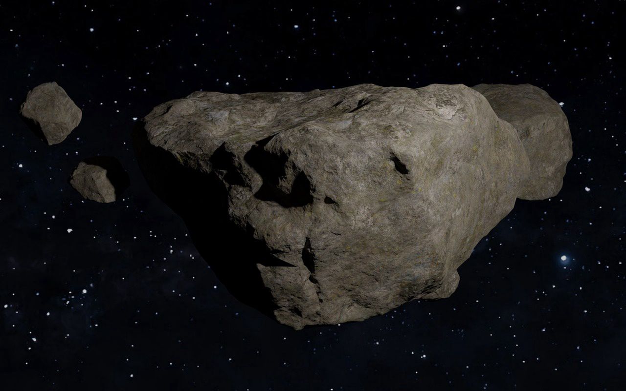 Pięć asteroid leci w stronę Ziemi. Jedna jest wielkości domu