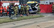 Warszawa: Poważny wypadek z udziałem radiowozu. Są ranni