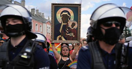 Zdjęcia z Częstochowy obiegły całą Polskę. Katolicy oburzeni. Sprawa w prokuraturze