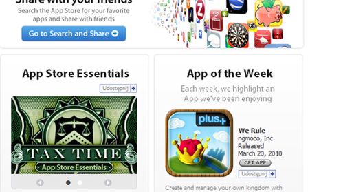 App Store zawitał na Facebooka! 1