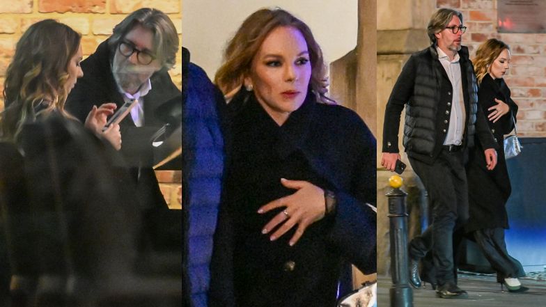 Hanna Turnau na randce z mężem