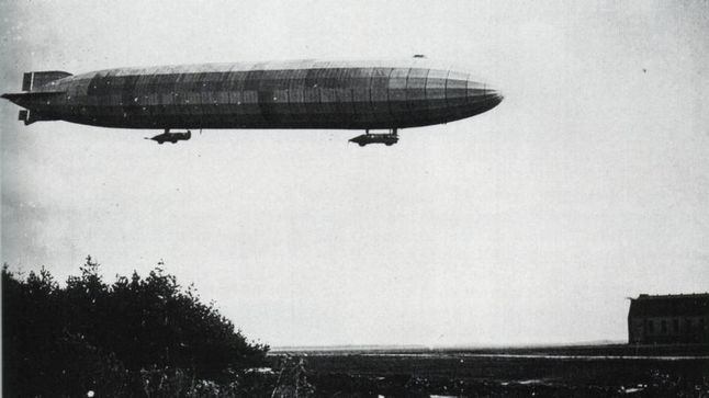 Wojskowy Zeppelin klasy P. W sumie wybudowano 22 maszyny tego typu