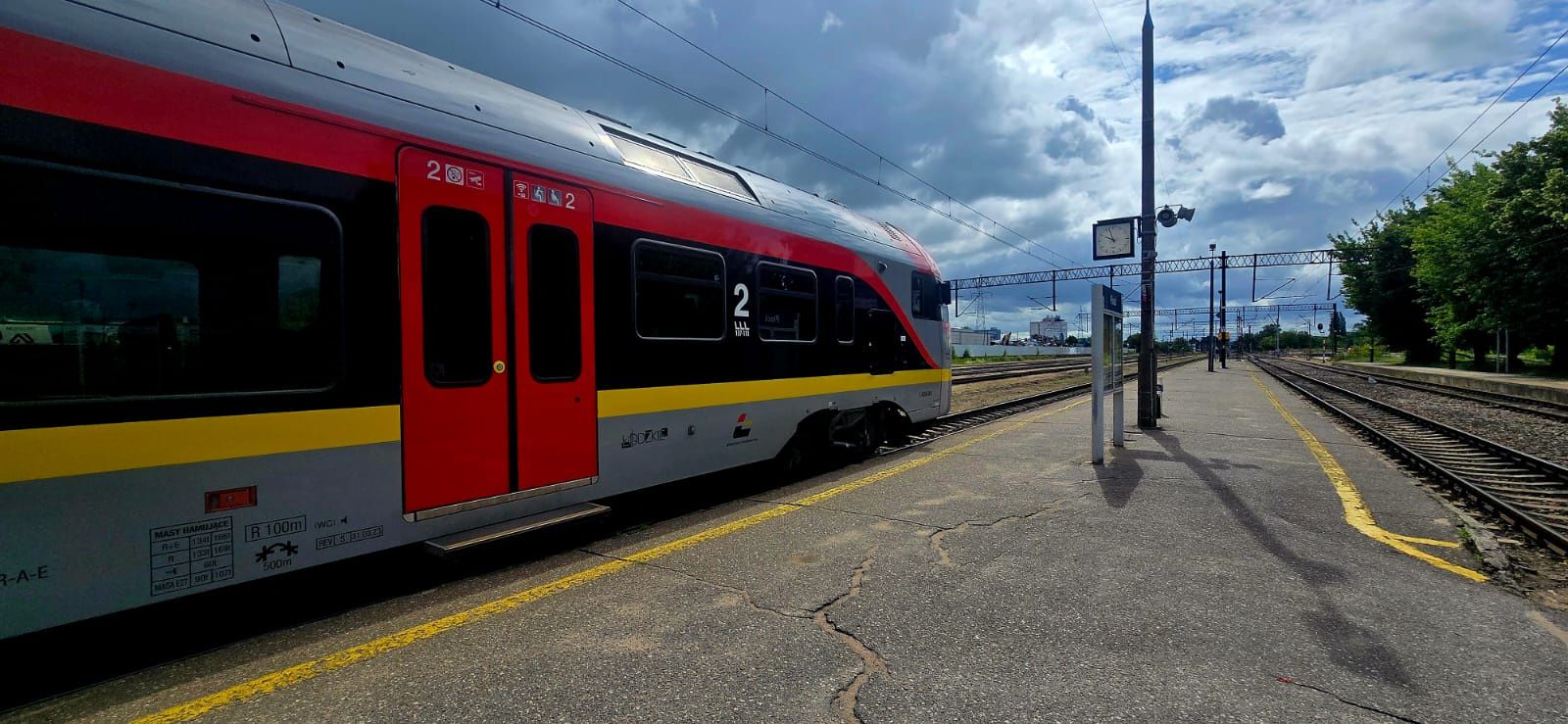 Pociąg z Łodzi już w trasie