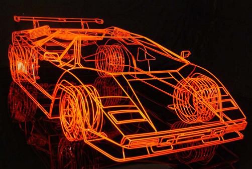 Szkielet Lamborghini Countach za 40.000 funtów