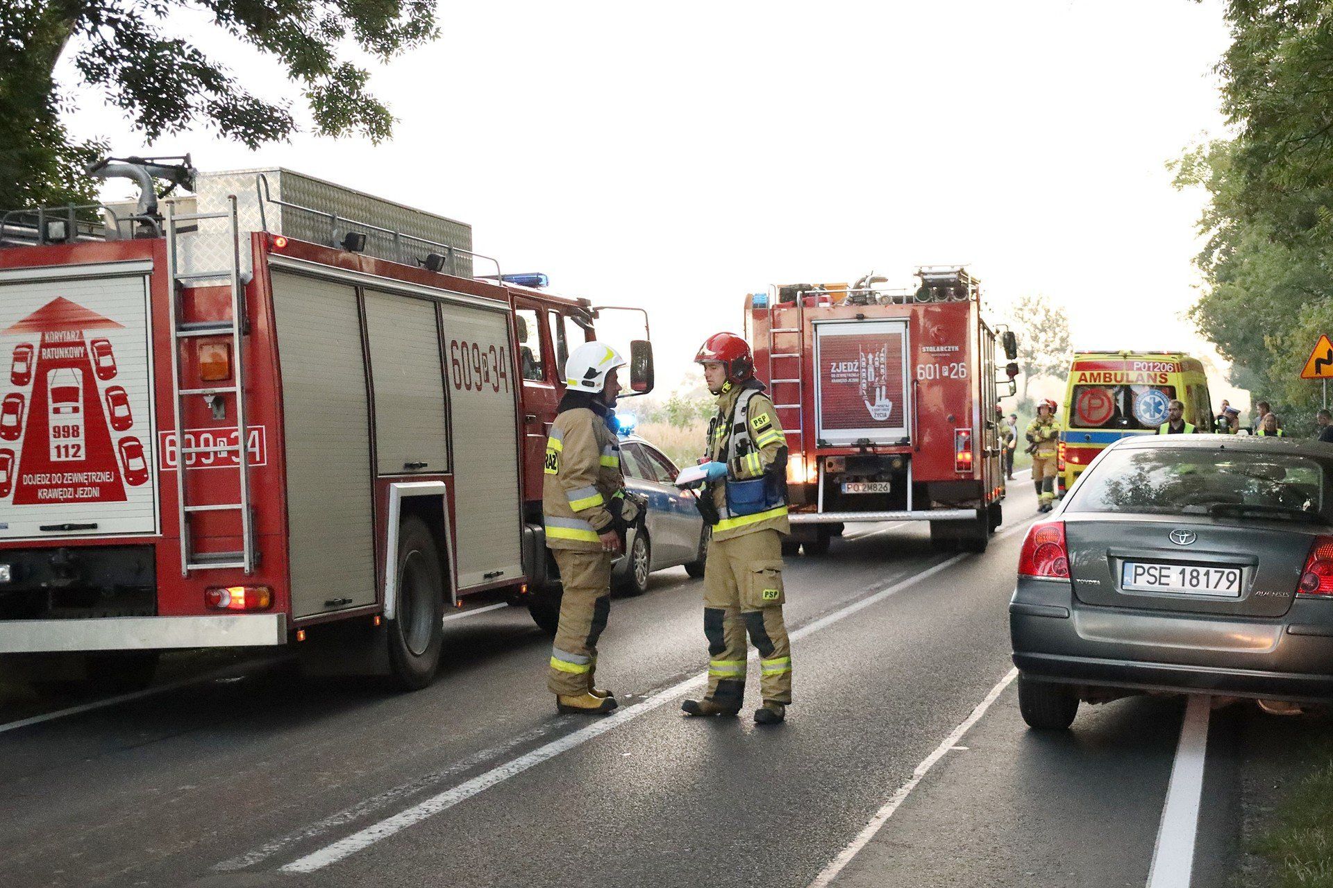 Wypadek pod Śremem na DW 432 (Mechlin)