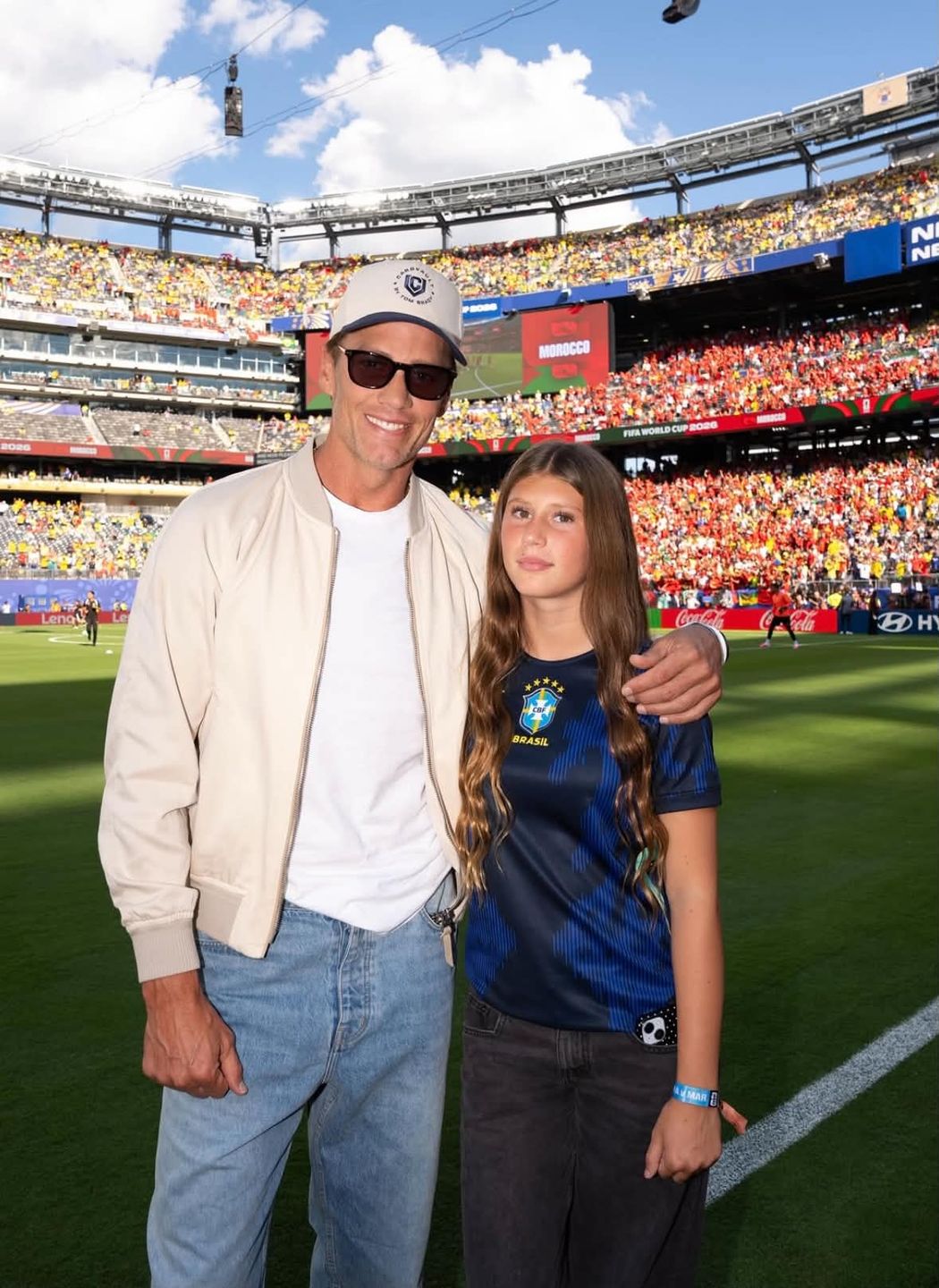 Tom Brady pochwalił się fotkami z córką Vivian