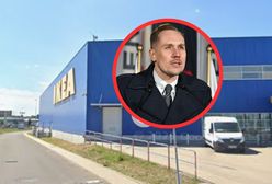 IKEA o przyłapanym na próbie kradzieży pośle. Kamera wszystko nagrała