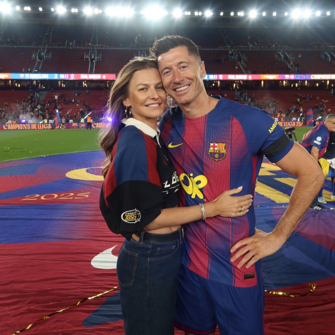Anna i Robert Lewandowscy
