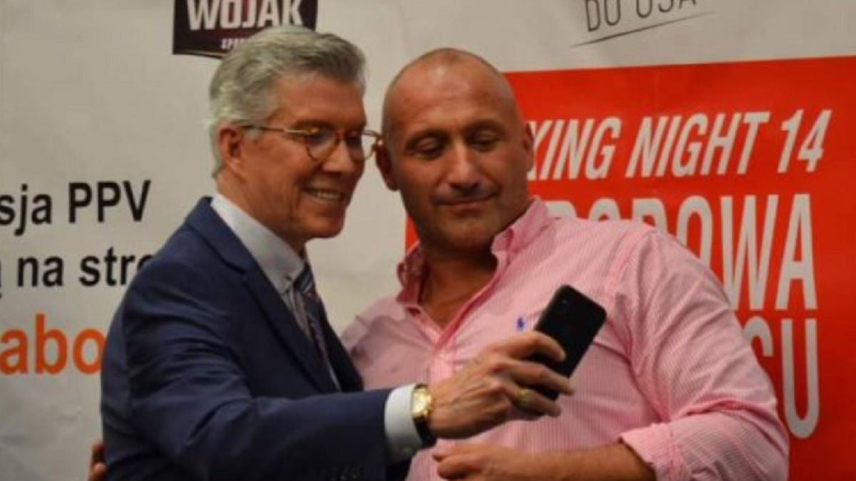 Marcin Najman i Michael Buffer