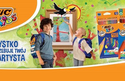 BIC w nowej kampanii przekonuje, że "ma wszystko czego potrzebuje Twój Mały Artysta"