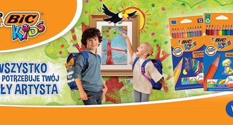 BIC w nowej kampanii przekonuje, że "ma wszystko czego potrzebuje Twój Mały Artysta"