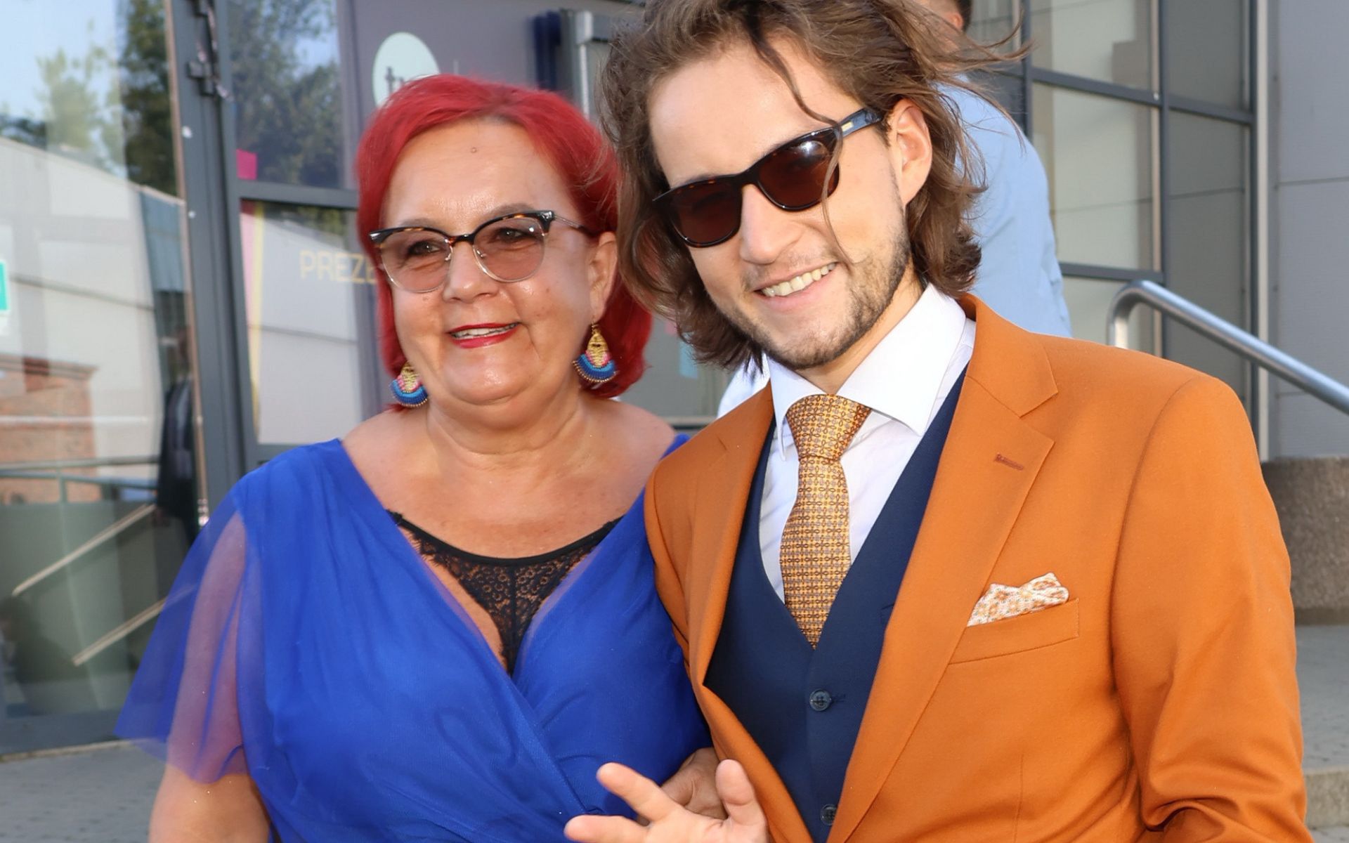 Izabela Zeiske z synem Joachimem