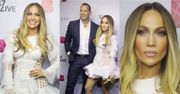 Jennifer Lopez z chłopakiem na ściance w Dubaju