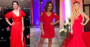 Czerwone sukienki wieczorowe w gorących stylizacjach gwiazd