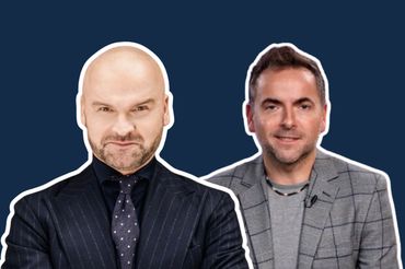 Rafał Brzoska i szef XYZ Grzegorz Nawacki