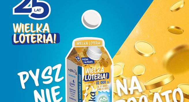 Maślanka Mrągowska startuje z loterią