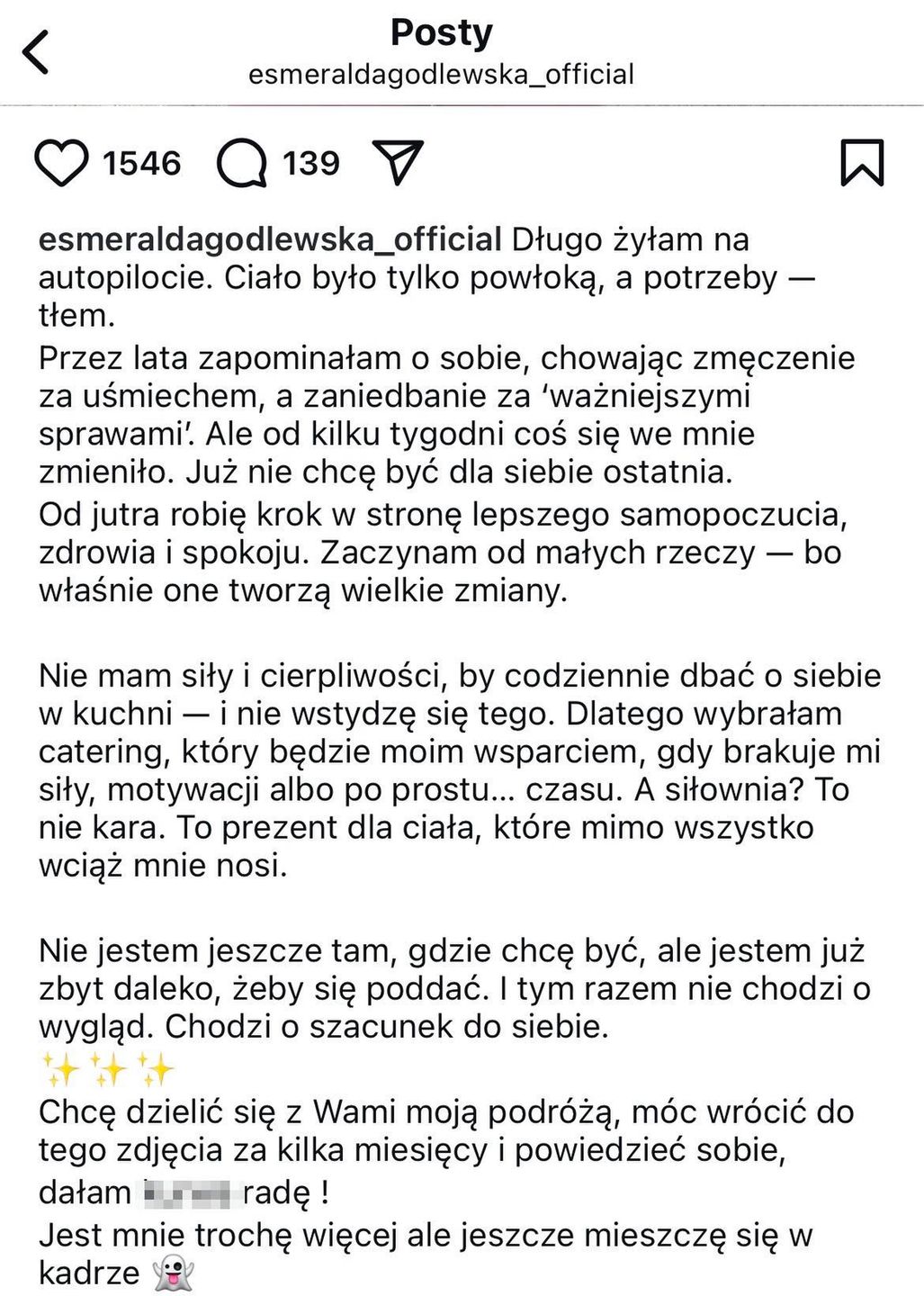 Wpis Esmeraldy