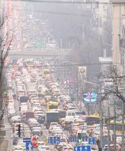 Paraliż na drogach w Kijowie. Tak wygląda główna ulica stolicy Ukrainy