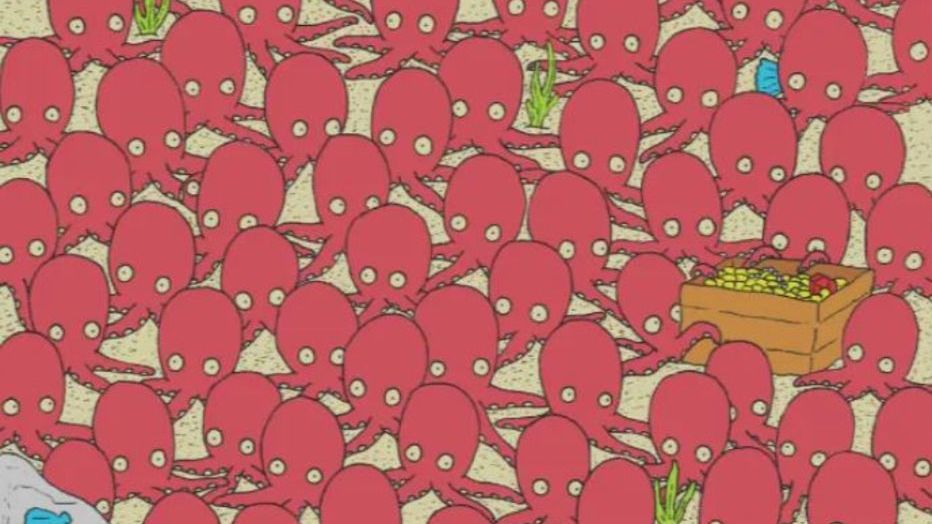 Gdzie jest rybka? Węgierski rysownik wprawił ludzi w konsternację