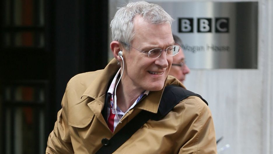 London Celebrity Sightings -  March 25, 2019
LONDON, ENGLAND - MARCH 25: Jeremy Vine seen leaving BBC Radio Two studios on his new £2700 Electric Brompton bike. The new bike will allow Jeremy to get around quicker between his two jobs at Channel 5 and BBC Radio Two studio, on March 25, 2019 in London, England. (Photo by Ian Lawrence/GC Images)
Ian Lawrence