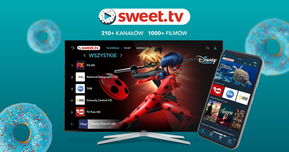 SWEET. TV – naciskasz raz i masz wiele możliwości