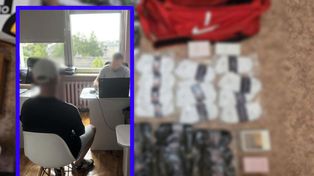 Zainwestował w podrabiane skarpetki, ale biznes nie wyszedł. Mężczyznę namierzyła policja