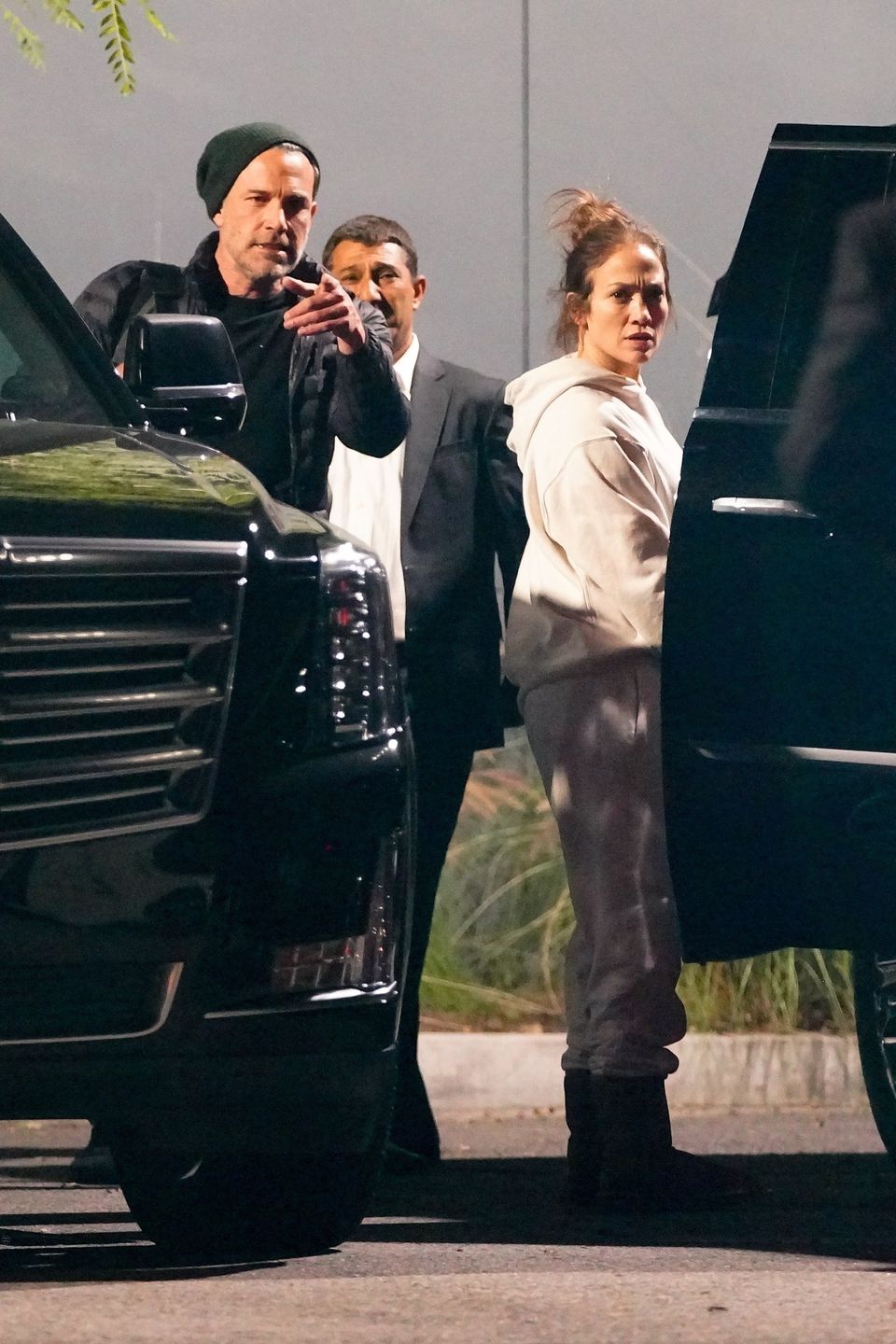 Jennifer Lopez i Ben Affleck wysiadają z prywatnego odrzutowca