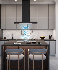 Linia Kitchen Connect od Kernau – okapy łączące się z płytą indukcyjną