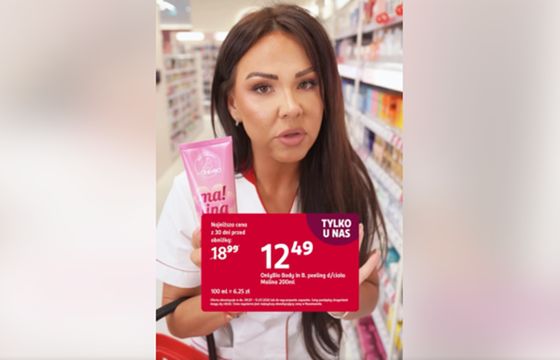 Sylwia Bomba w reklamach Rossmanna